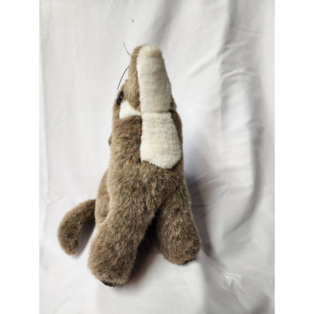 Zoona Howling Coyote Wildlife Plush Toy  10" Stuffed Animal Timber Wolf Howl - Picture 3 of 4